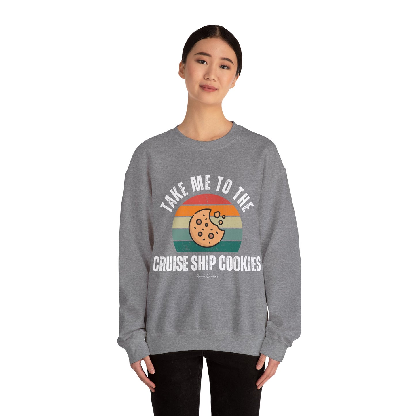 Take Me to the Cruise Ship Cookies - UNISEX Crewneck Sweatshirt