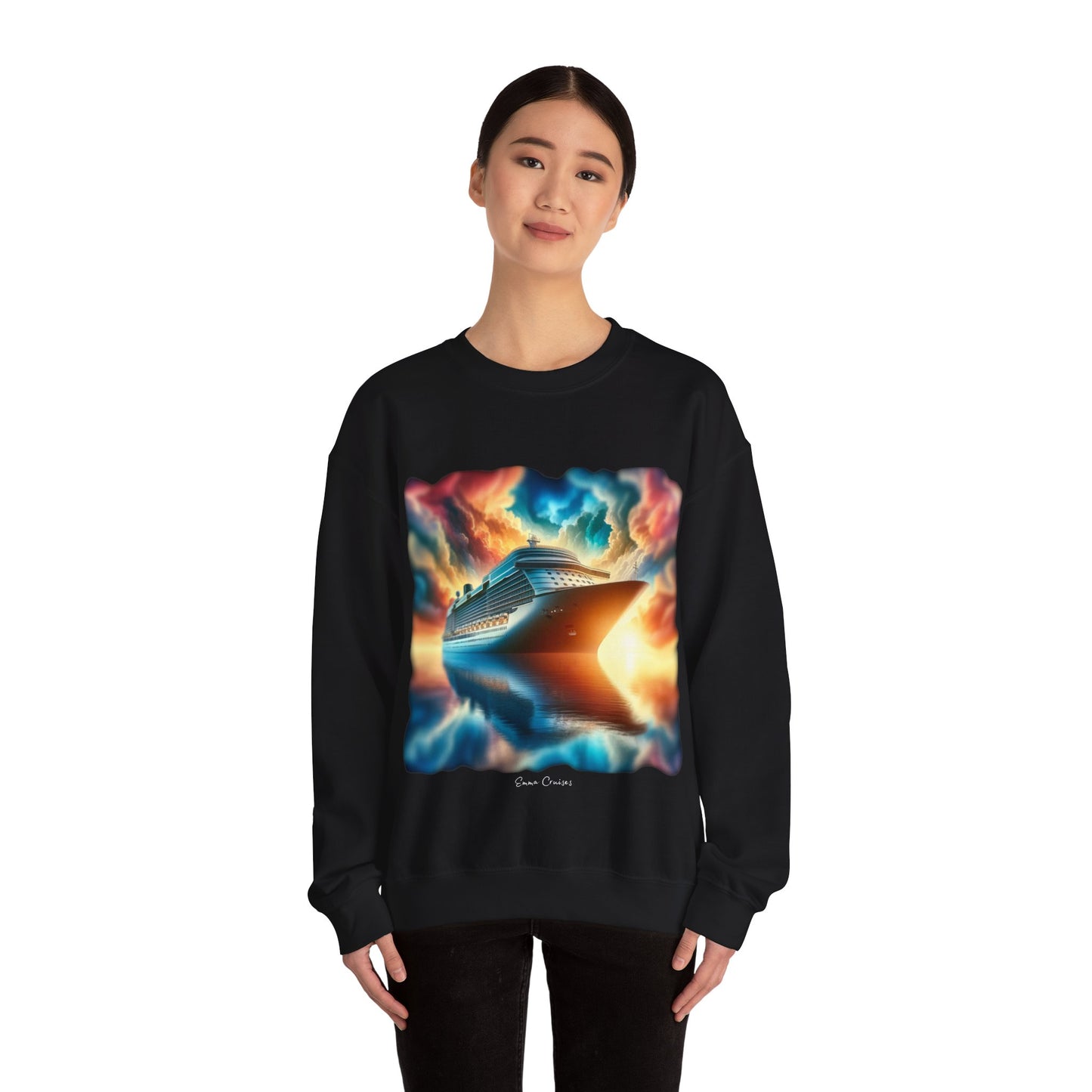 Sunset Cruise - UNISEX Crewneck Sweatshirt