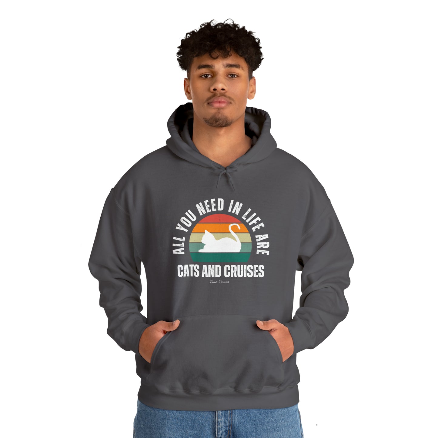 Cats and Cruises - UNISEX Hoodie (UK)