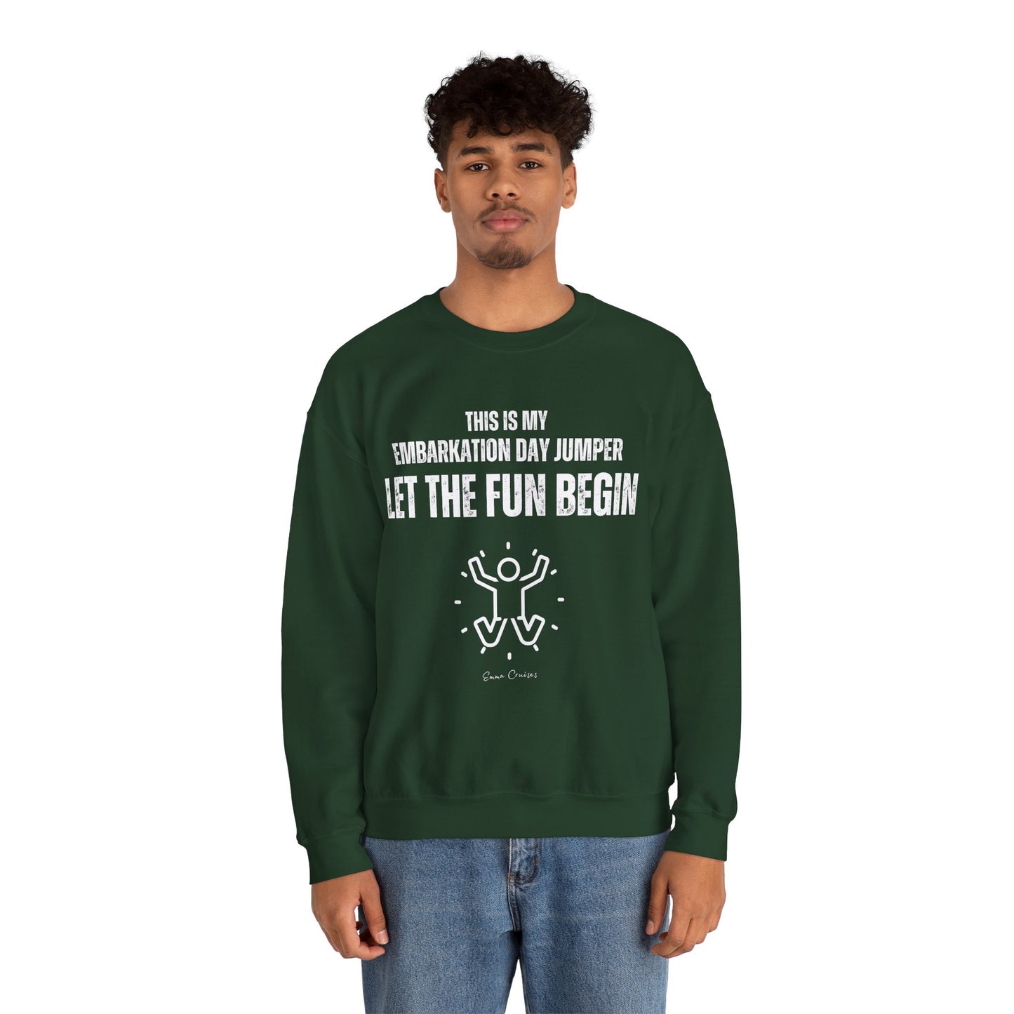 This is My Embarkation Day Jumper - UNISEX Crewneck Sweatshirt