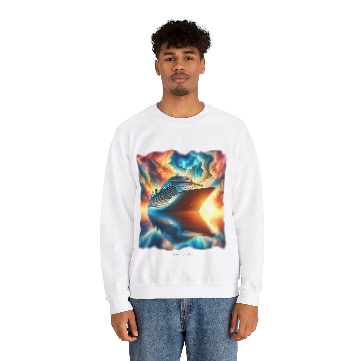 Sunset Cruise - UNISEX Crewneck Sweatshirt (UK)