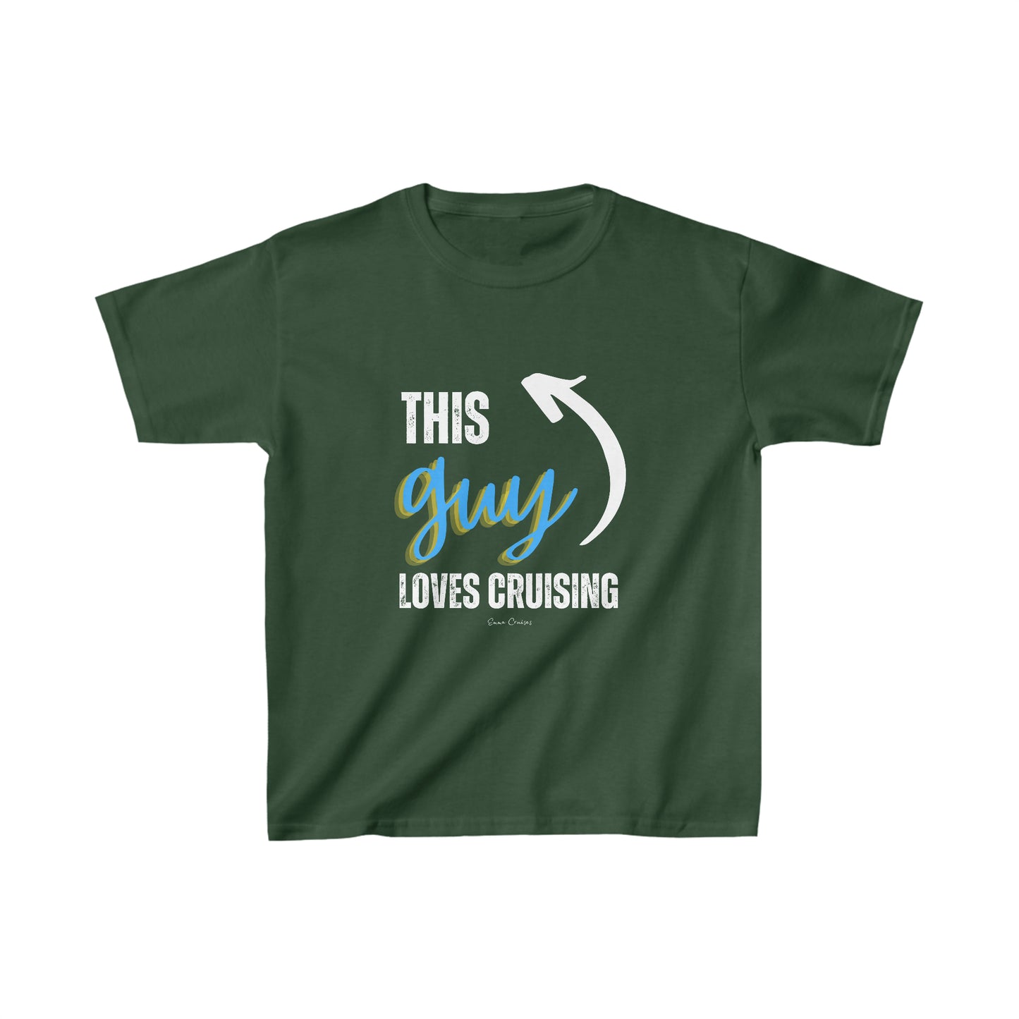 This Guy Loves Cruising - Kids UNISEX T-Shirt