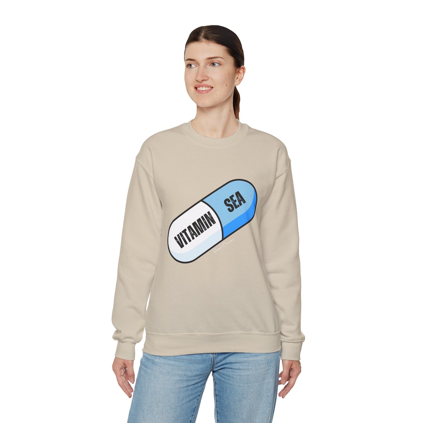 Vitamin Sea - UNISEX Crewneck Sweatshirt