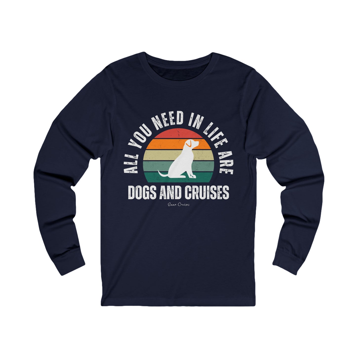 Dogs and Cruises - UNISEX T-Shirt (UK)