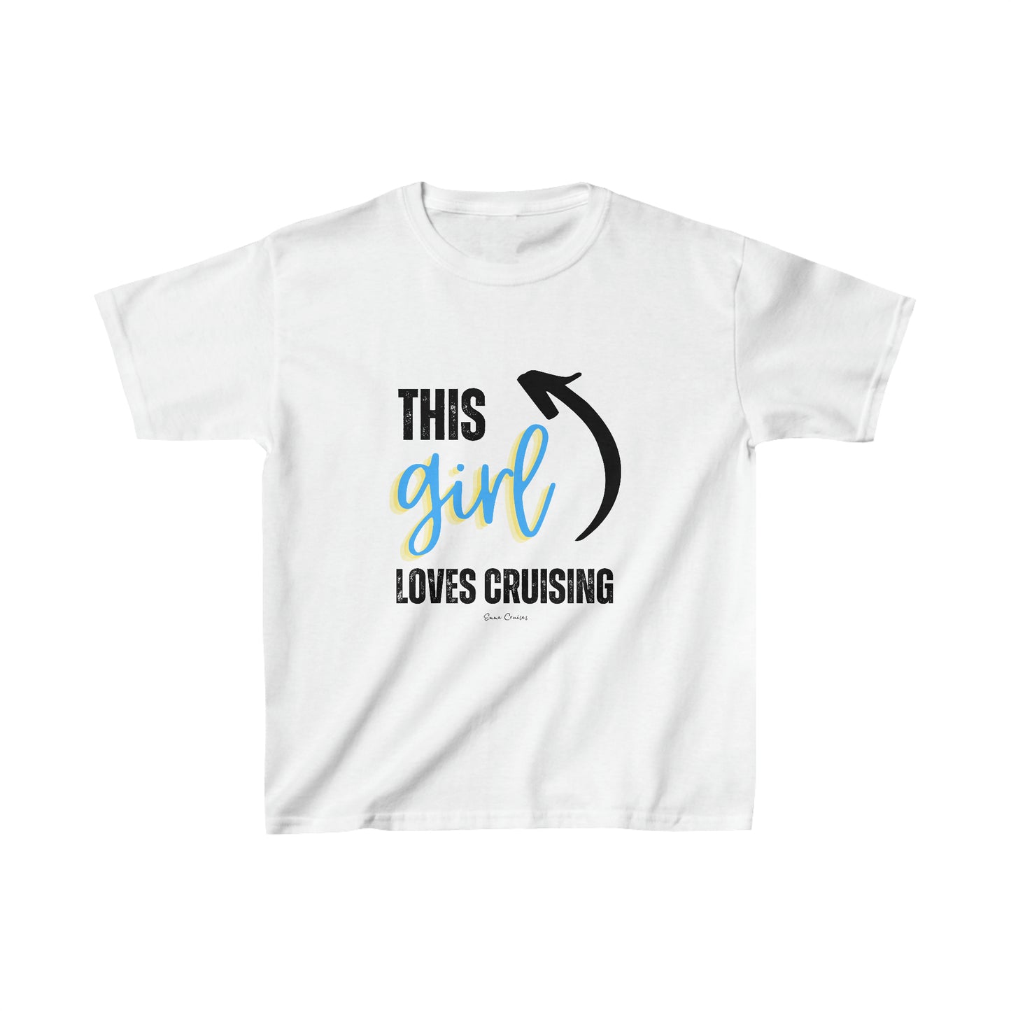 This Girl Loves Cruising - Kids UNISEX T-Shirt
