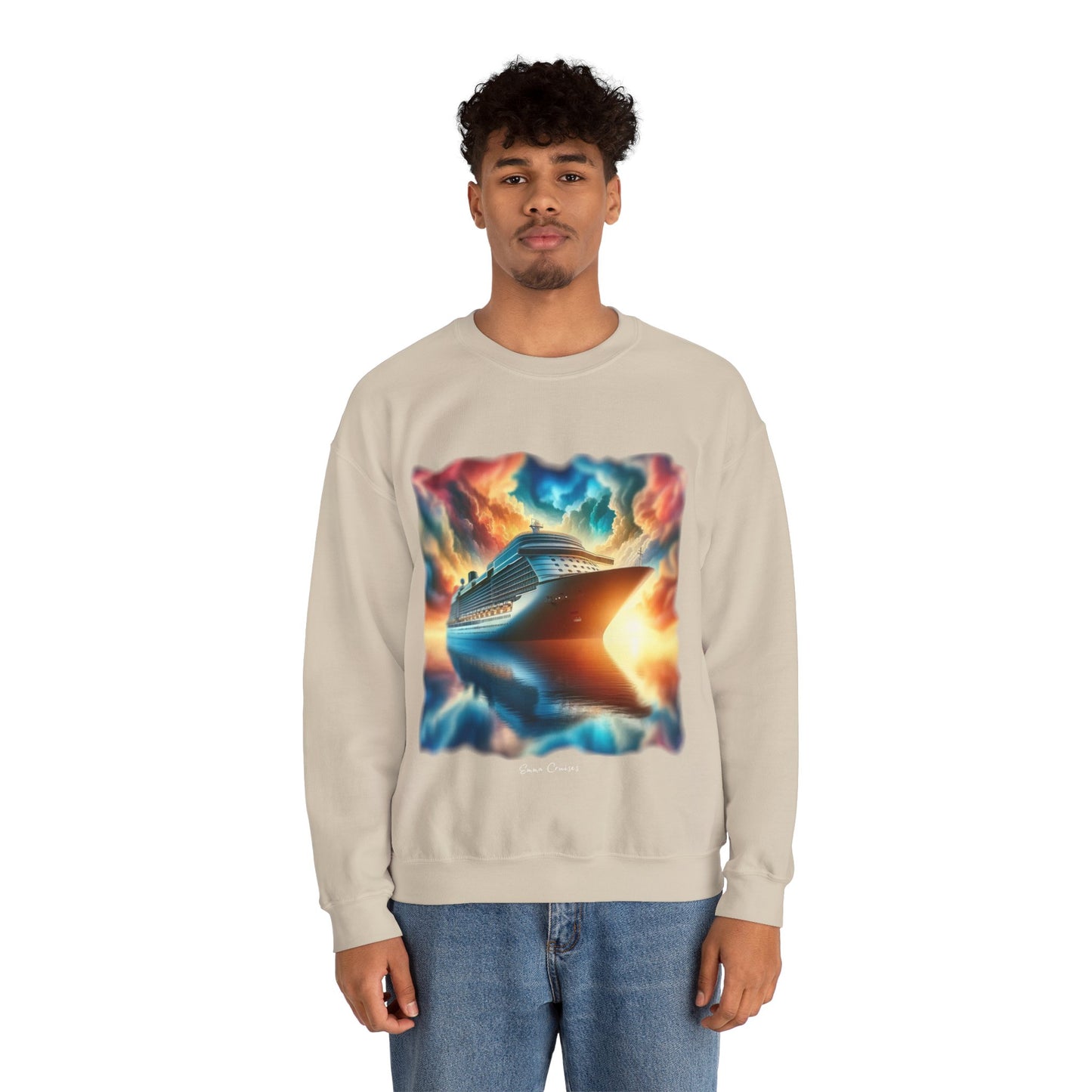 Sunset Cruise - UNISEX Crewneck Sweatshirt (UK)