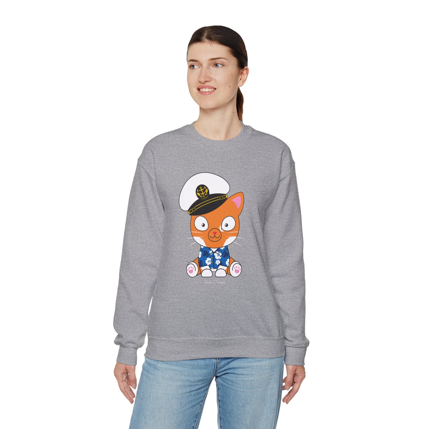 Captain Hudson v4 - UNISEX Crewneck Sweatshirt