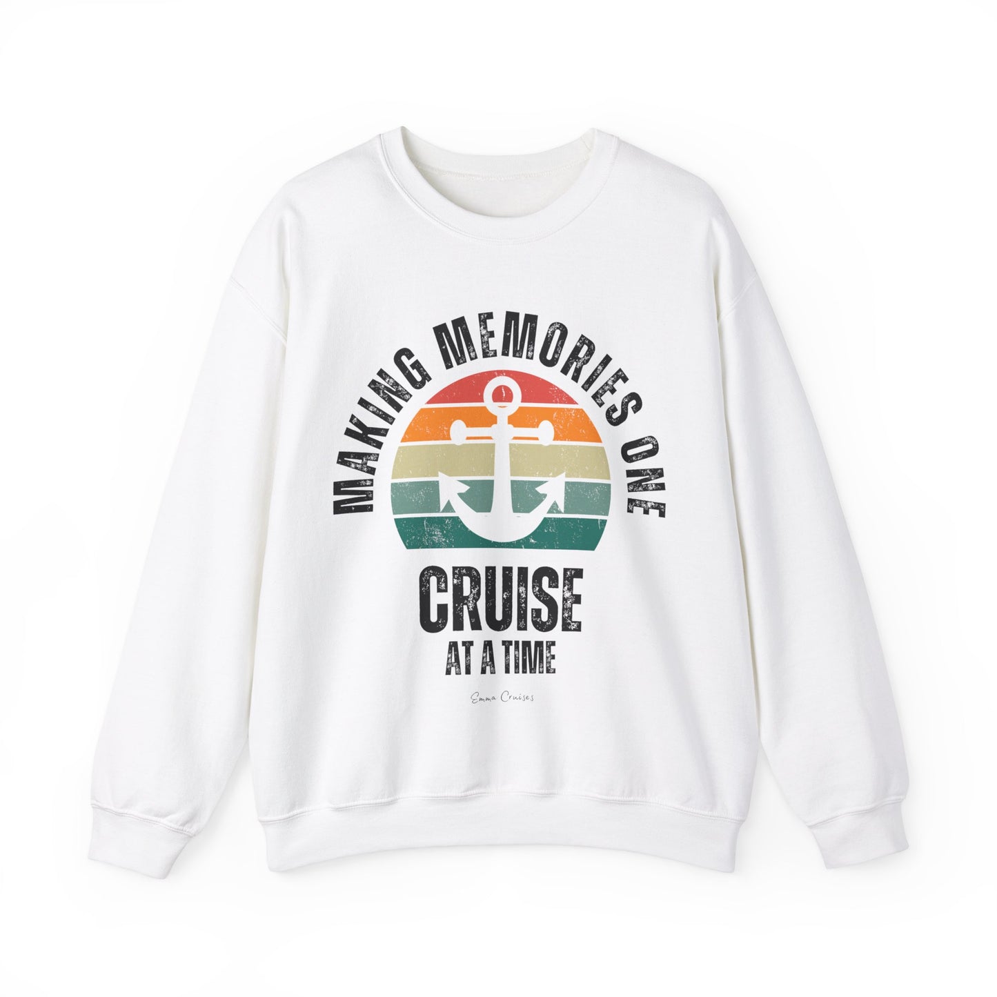 Erinnerungen an eine Kreuzfahrt nach der anderen wecken – UNISEX-Sweatshirt mit Rundhalsausschnitt