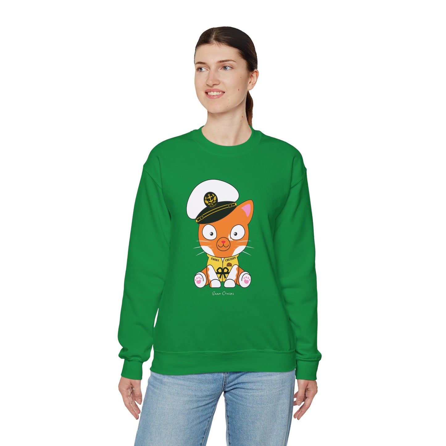 Captain Hudson v2 - UNISEX Crewneck Sweatshirt (UK)