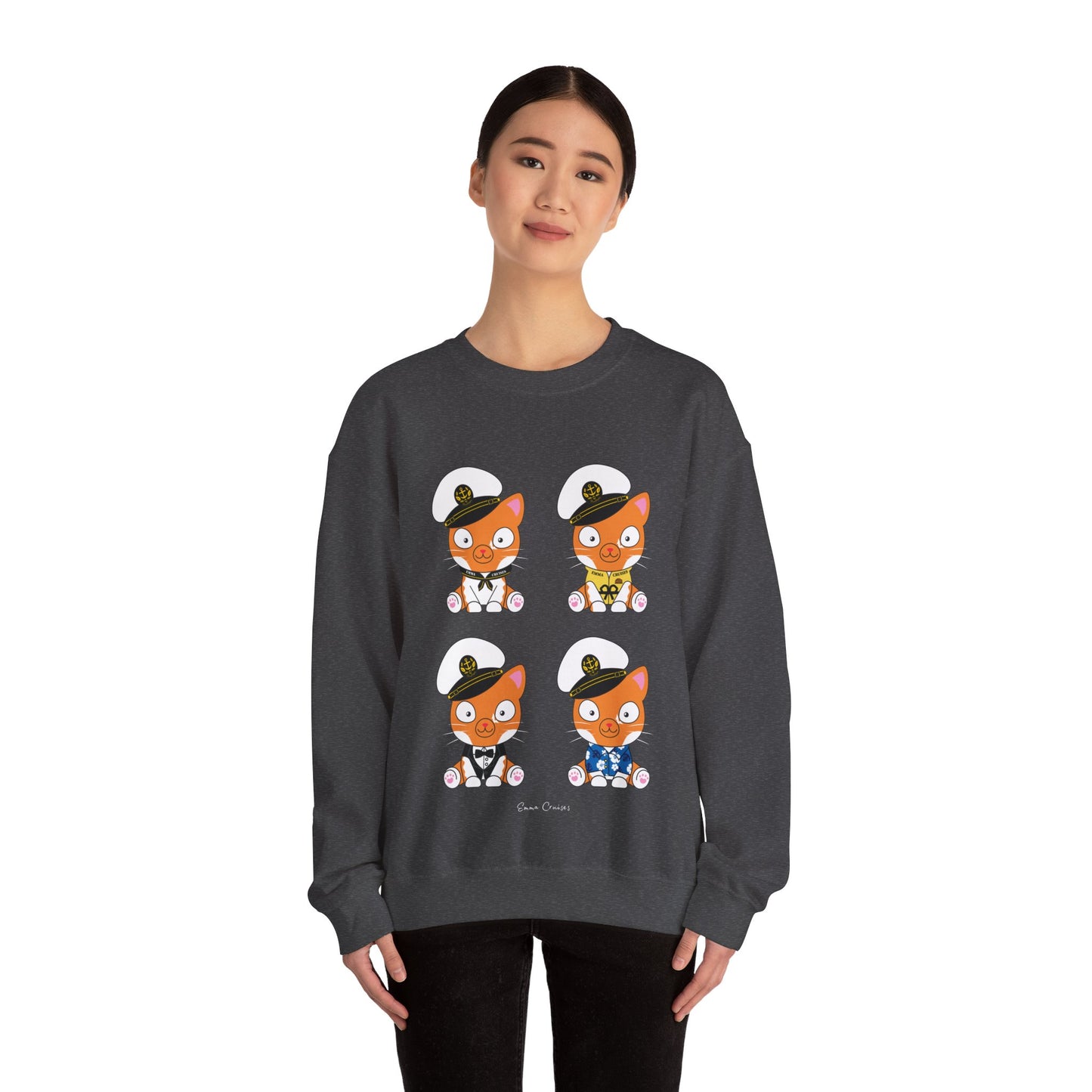 Captain Hudson v1-4 - UNISEX Crewneck Sweatshirt (UK)