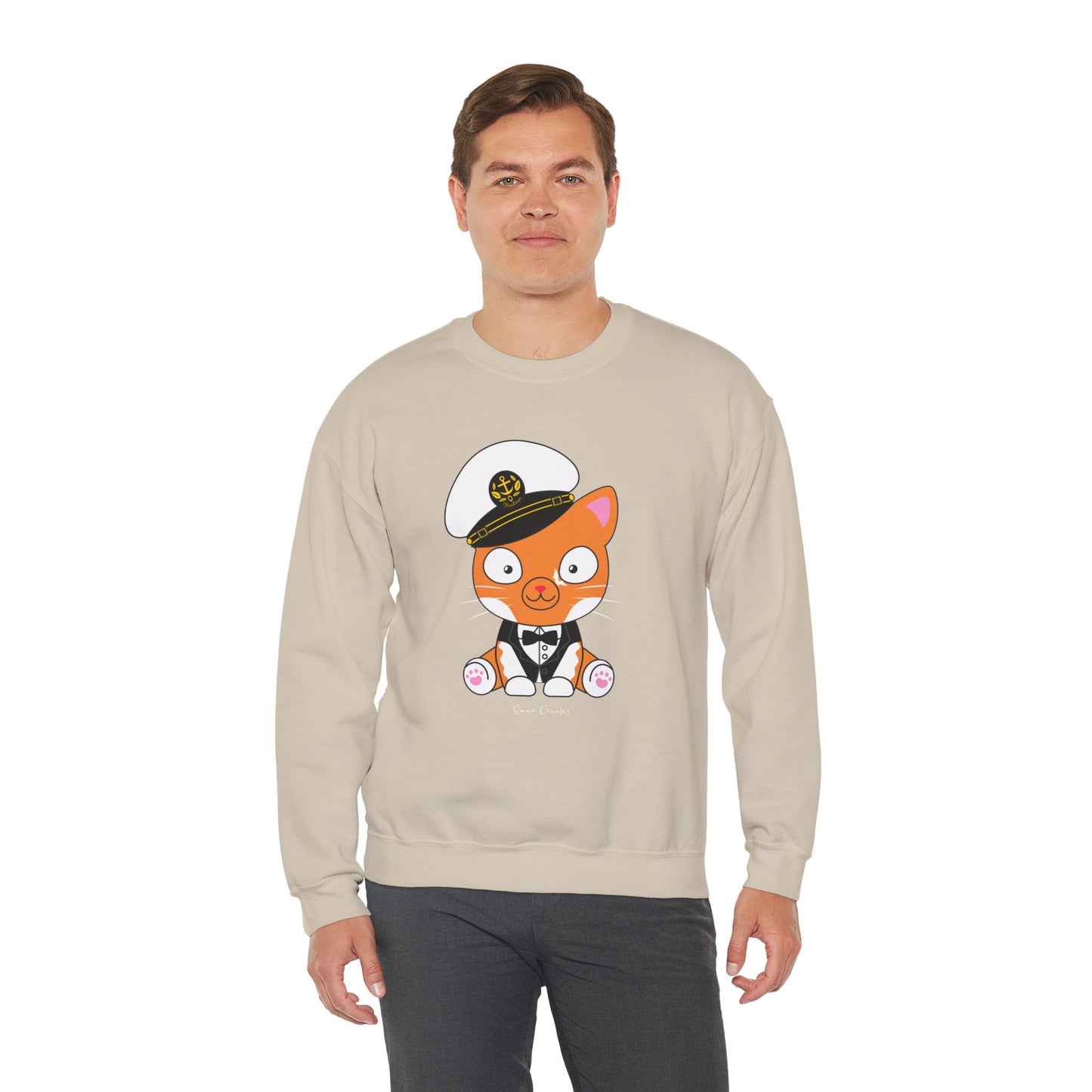 Captain Hudson v3 - UNISEX Crewneck Sweatshirt