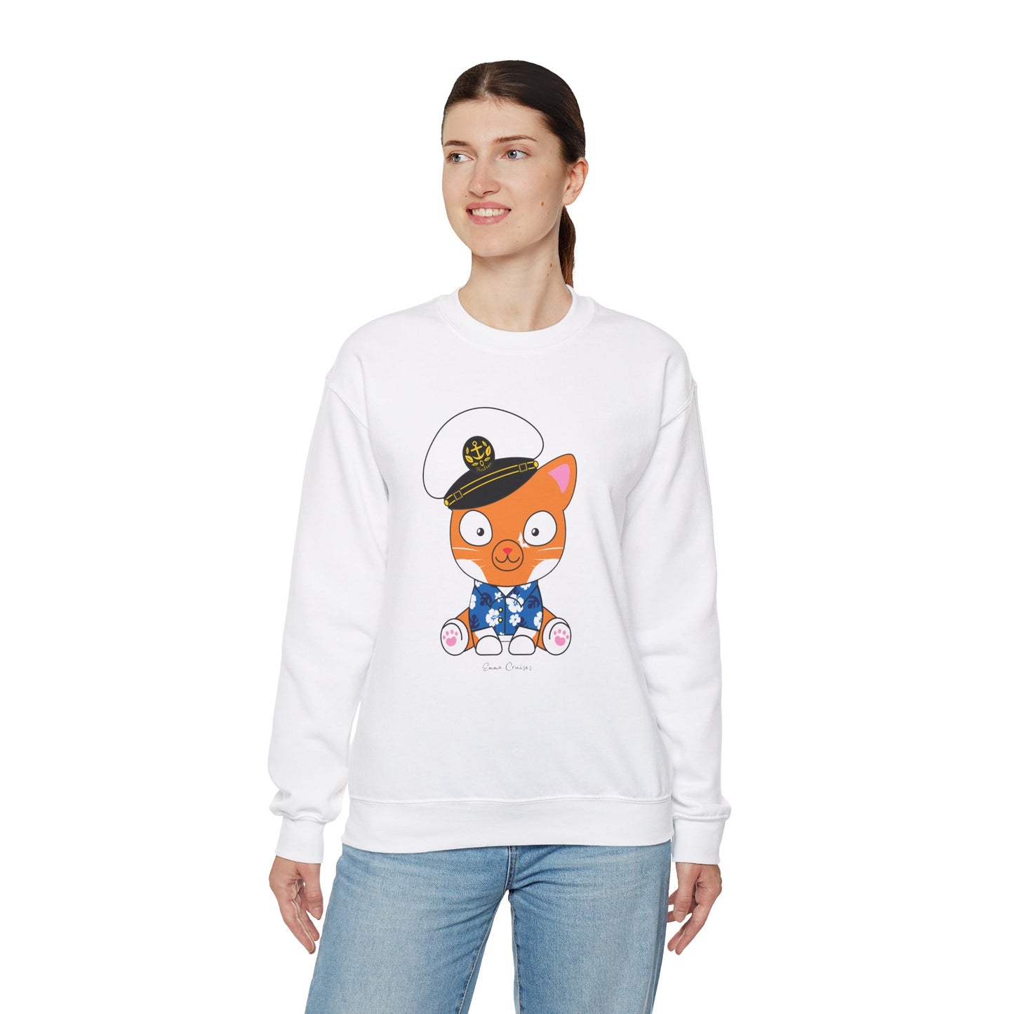 Captain Hudson v4 - UNISEX Crewneck Sweatshirt