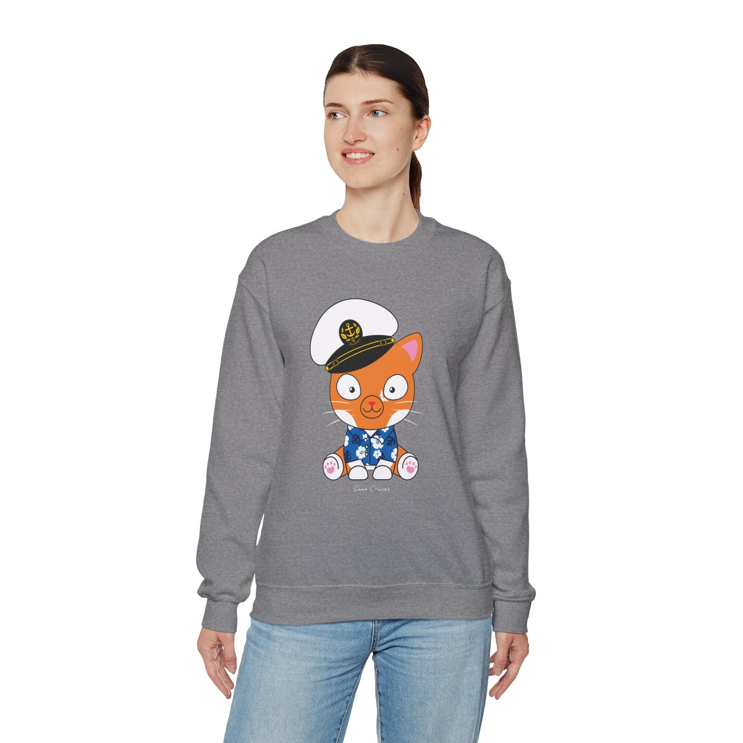 Captain Hudson v4 - UNISEX Crewneck Sweatshirt