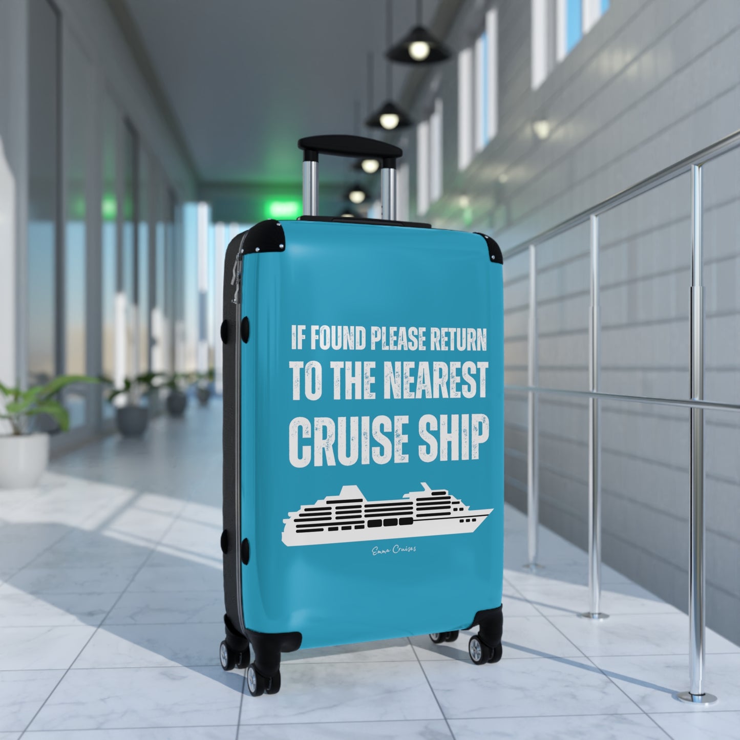 Return to Cruise Ship - Suitcase