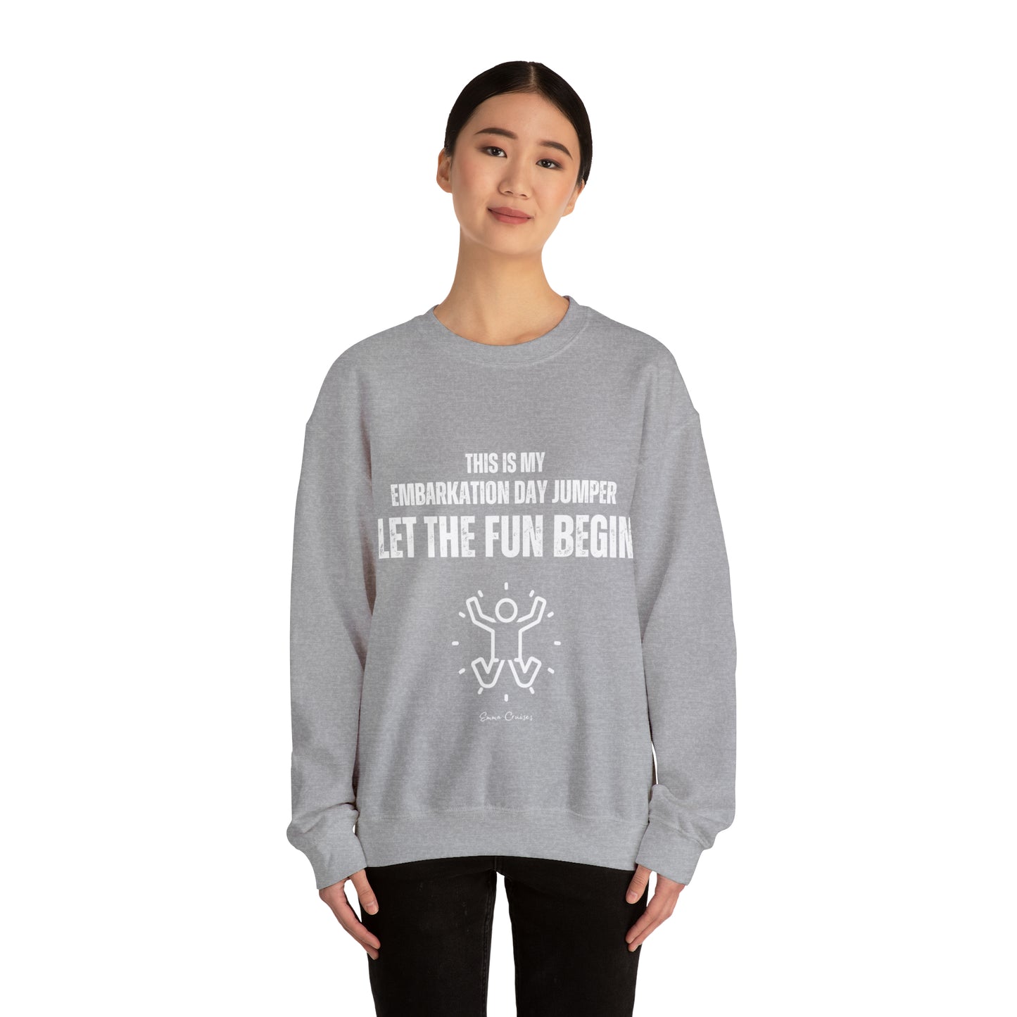 This is My Embarkation Day Jumper - UNISEX Crewneck Sweatshirt (UK)