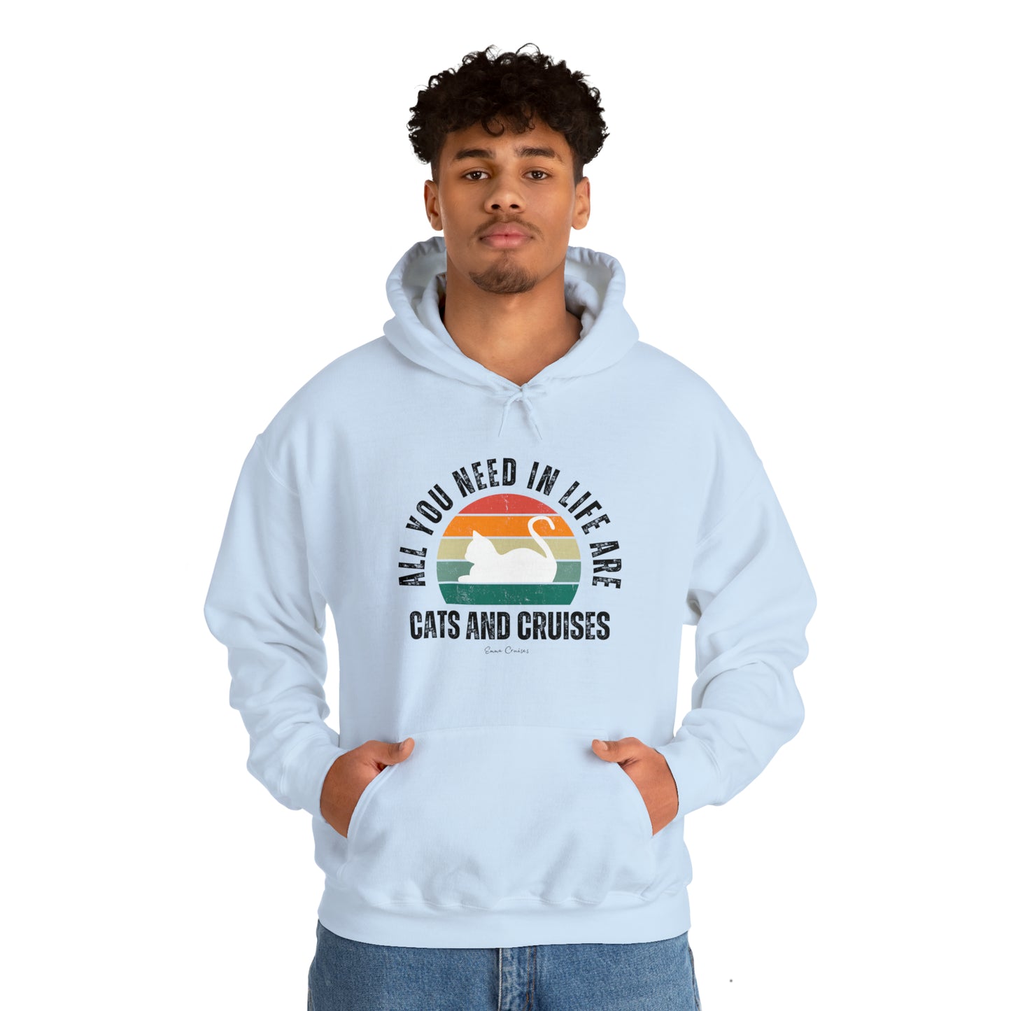 Cats and Cruises - UNISEX Hoodie (UK)