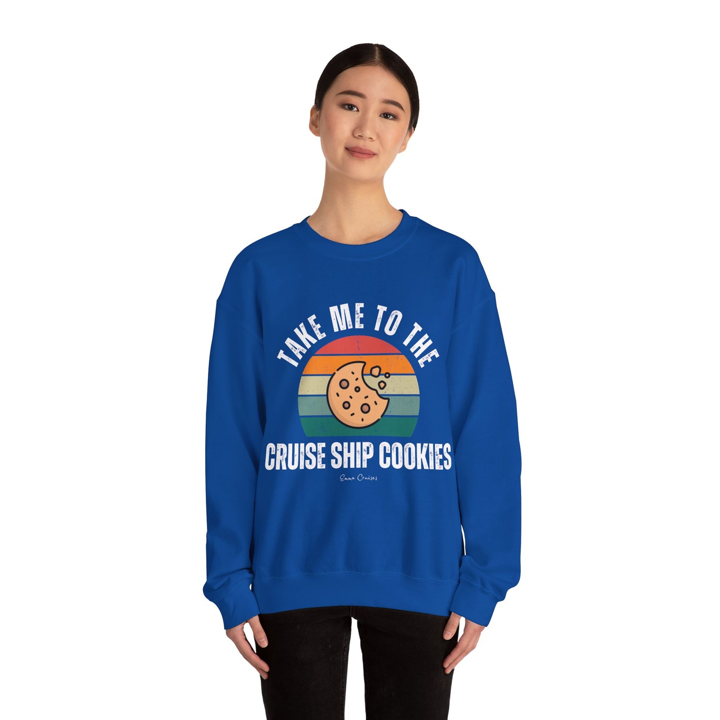 Take Me to the Cruise Ship Cookies - UNISEX Crewneck Sweatshirt