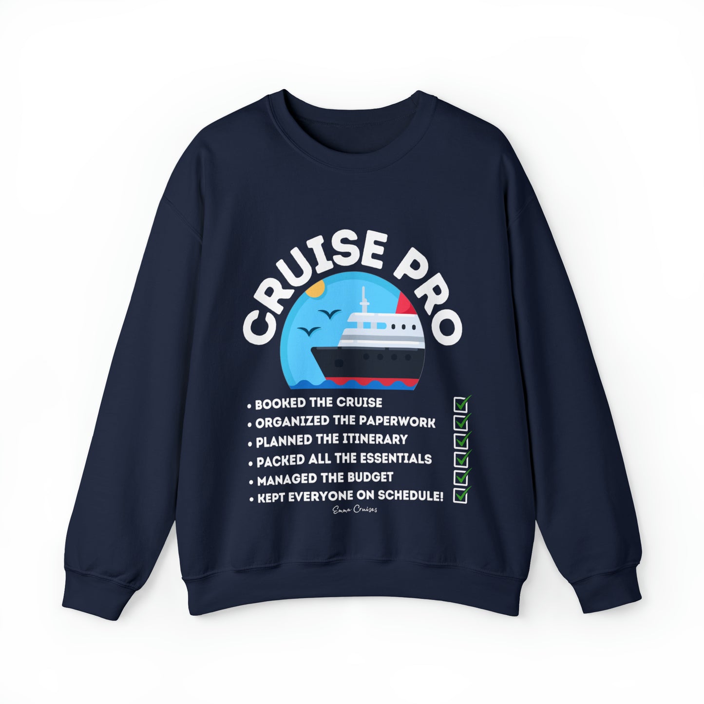 I'm a Cruise Pro - UNISEX Crewneck Sweatshirt (UK)