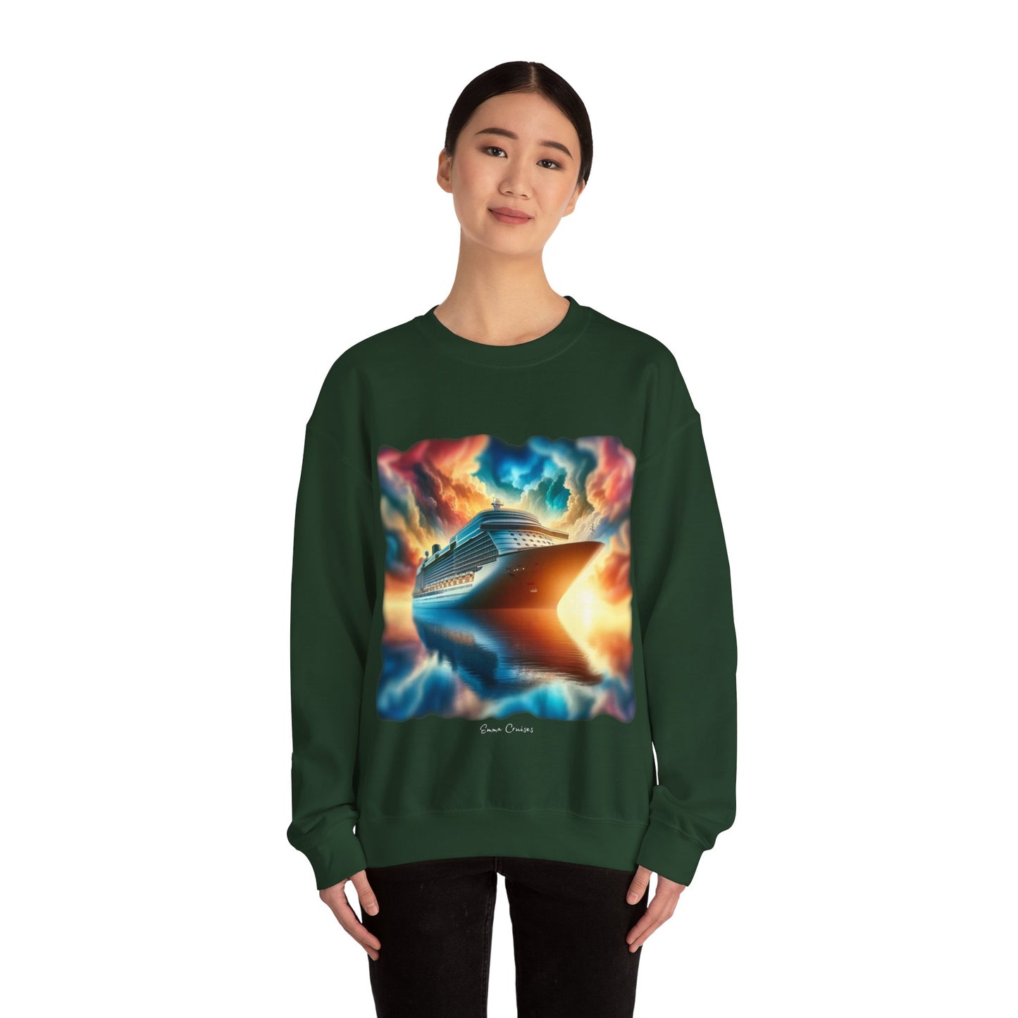 Sunset Cruise - UNISEX Crewneck Sweatshirt