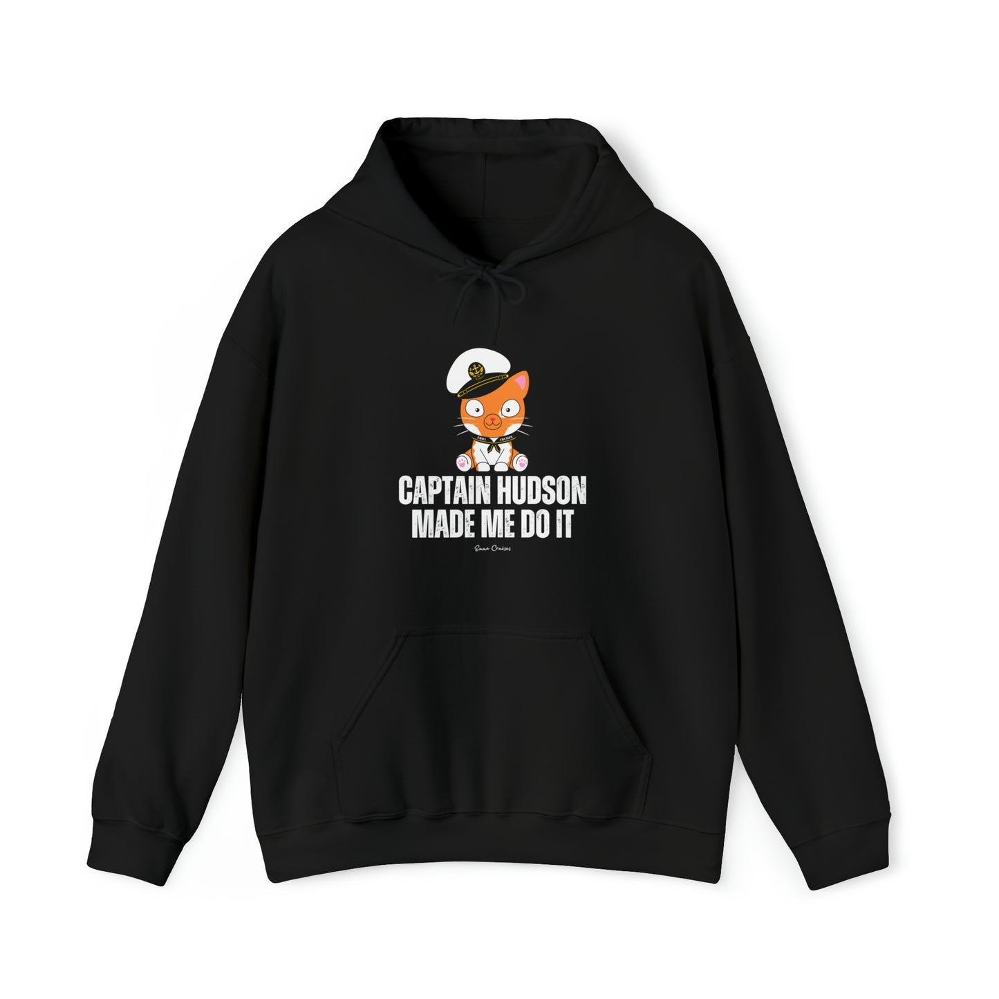 Captain Hudson Made Me Do It - UNISEX Hoodie (UK)