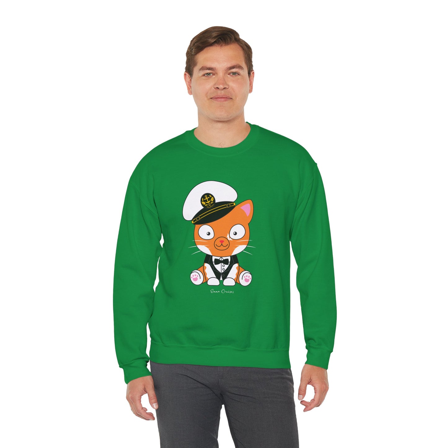 Captain Hudson v3 - UNISEX Crewneck Sweatshirt