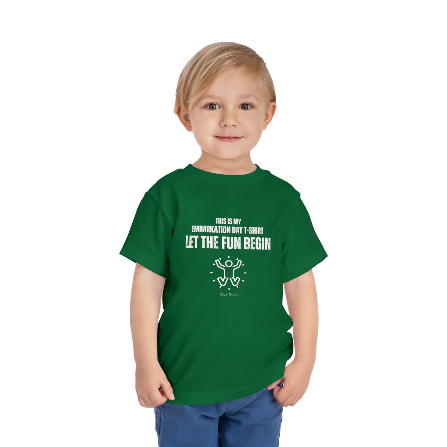 Dies ist mein Einschiffungstag-T-Shirt – Kleinkind-UNISEX-T-Shirt