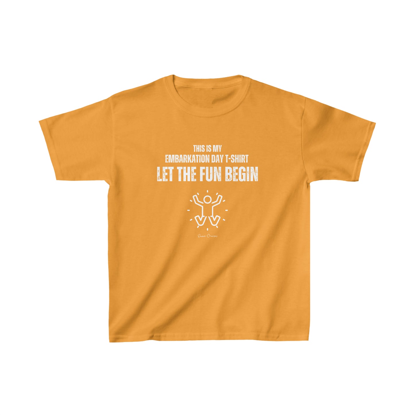Dies ist mein Einschiffungstag-T-Shirt – Unisex-T-Shirt für Kinder 