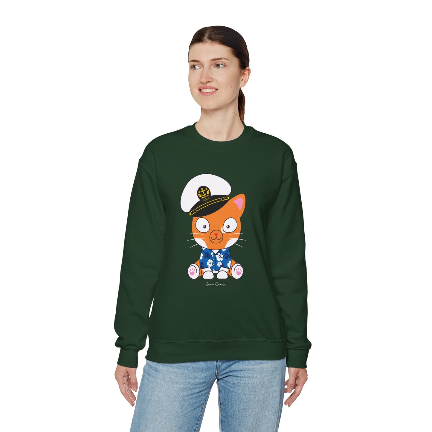 Captain Hudson v4 - UNISEX Crewneck Sweatshirt