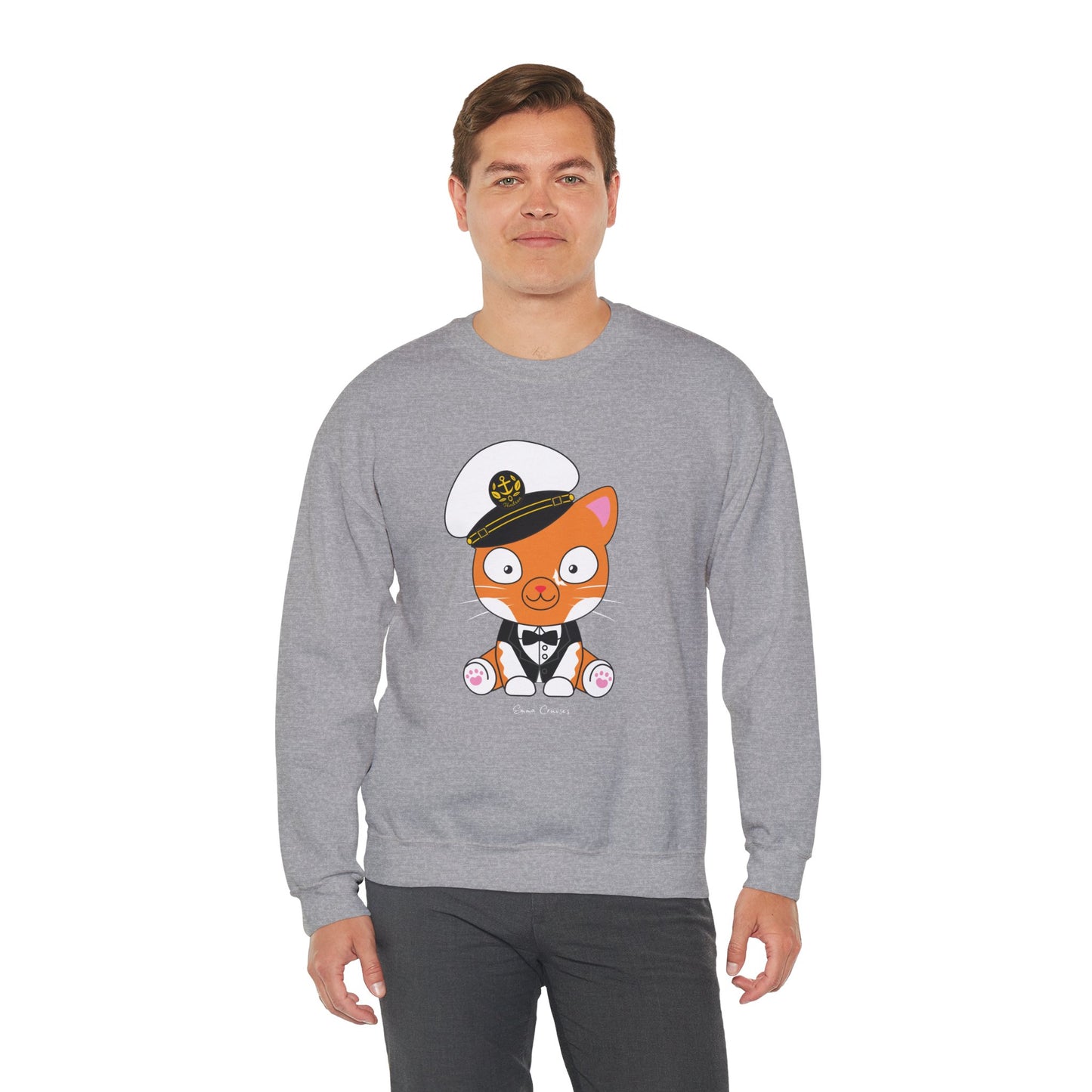 Captain Hudson v3 - UNISEX Crewneck Sweatshirt