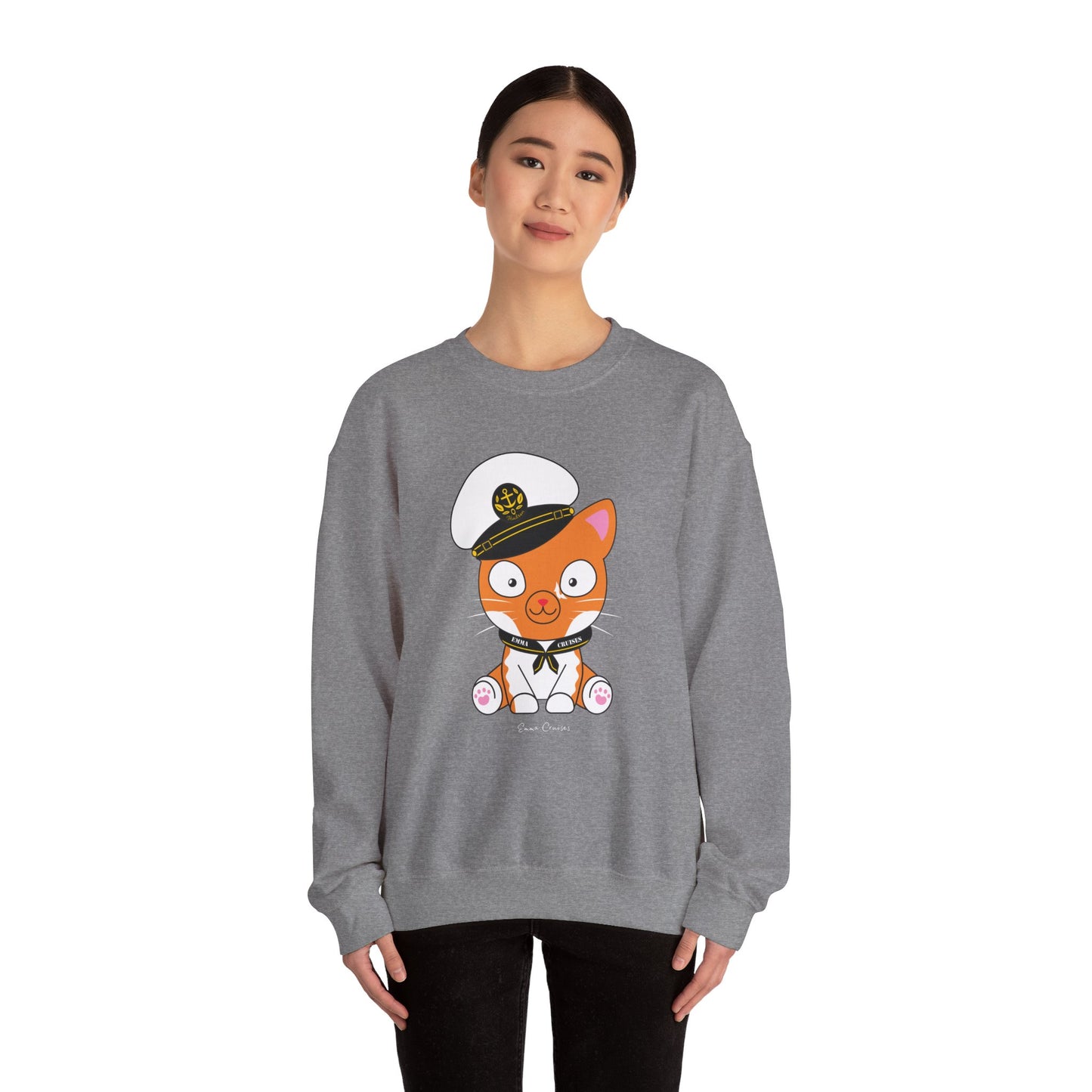 Captain Hudson v1 - UNISEX Crewneck Sweatshirt