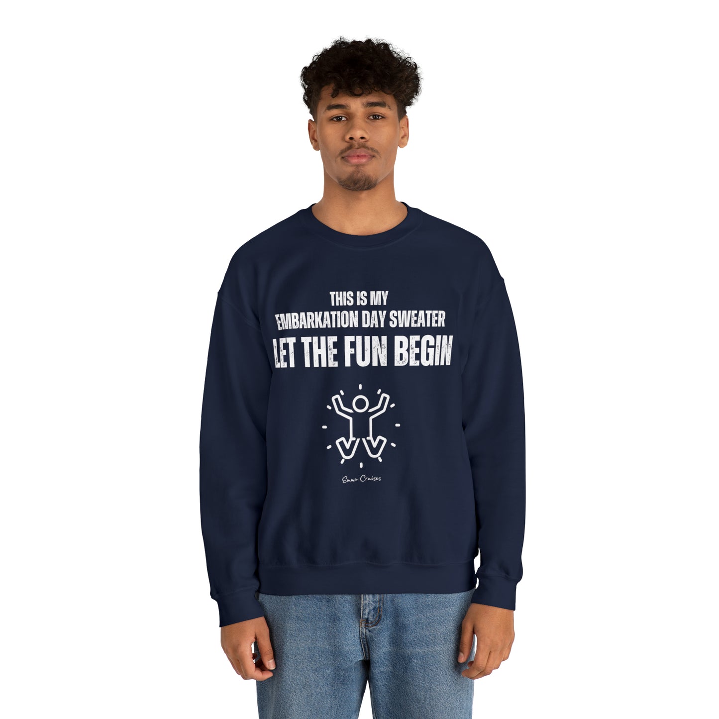 This is My Embarkation Day Sweater - UNISEX Crewneck Sweatshirt (UK)