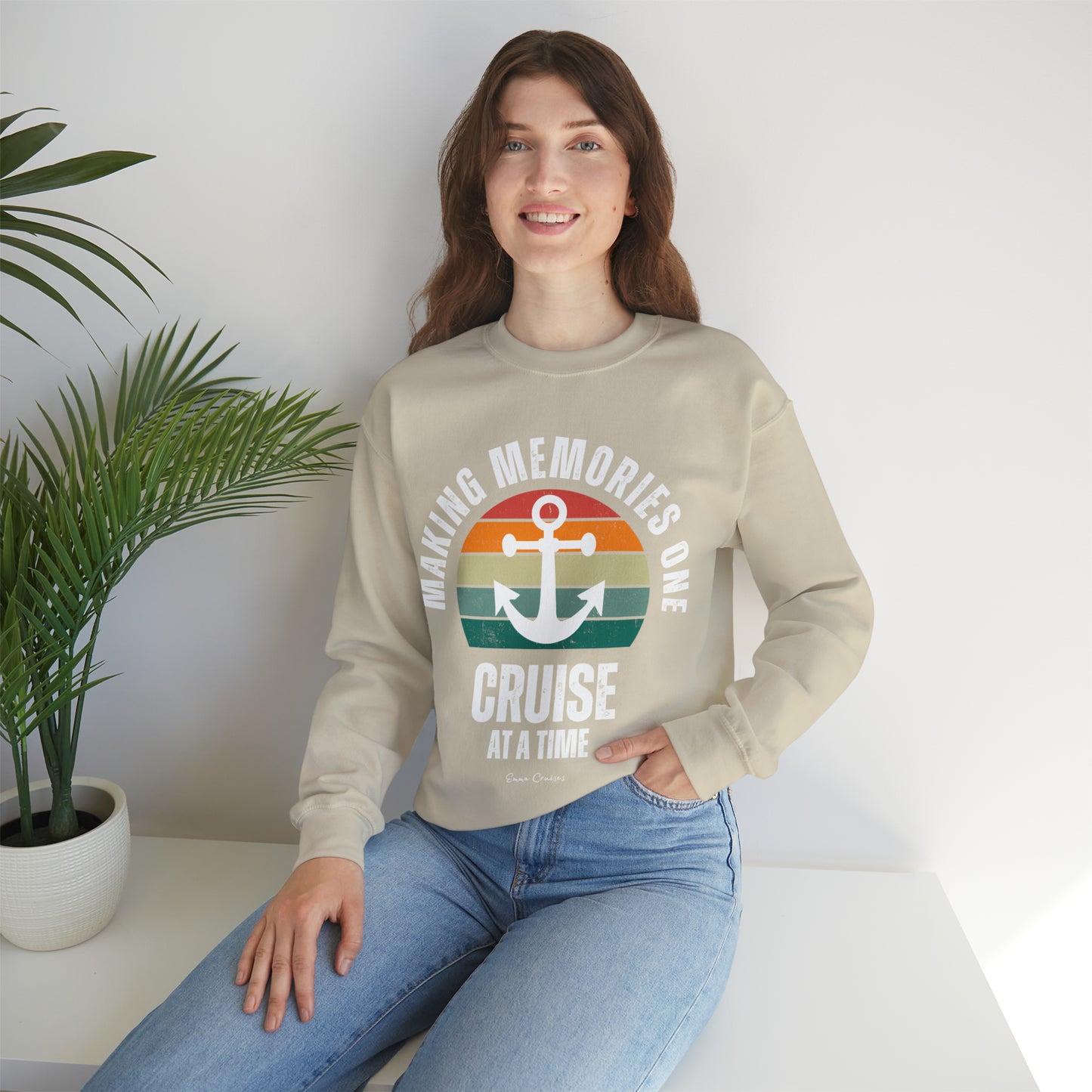 Making Memories One Cruise at a Time - UNISEX Crewneck Sweatshirt (UK)