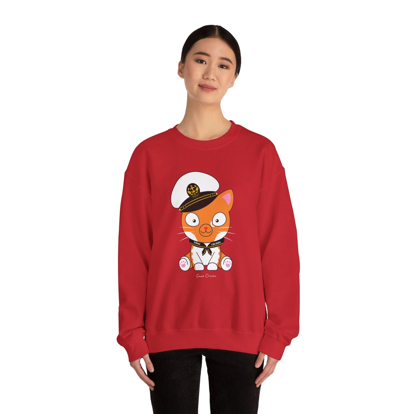 Captain Hudson v1 - UNISEX Crewneck Sweatshirt