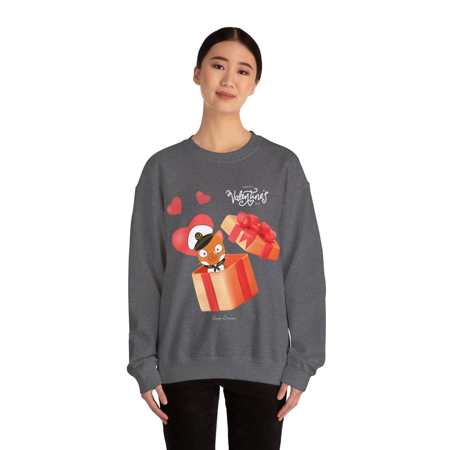 Valentine's Captain Hudson - UNISEX Crewneck Sweatshirt (UK)