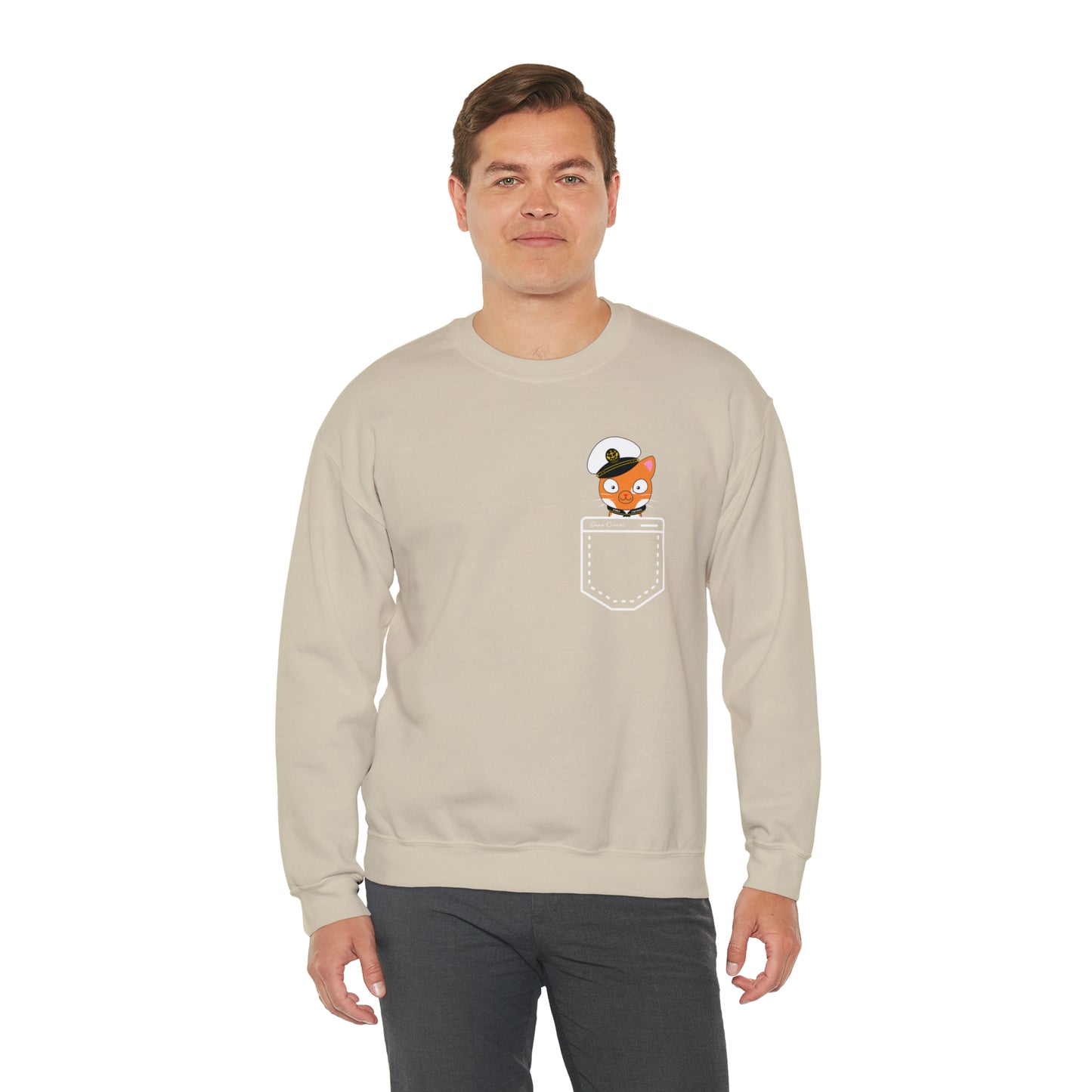 Captain Hudson in Your Pocket - UNISEX Crewneck Sweatshirt (UK)