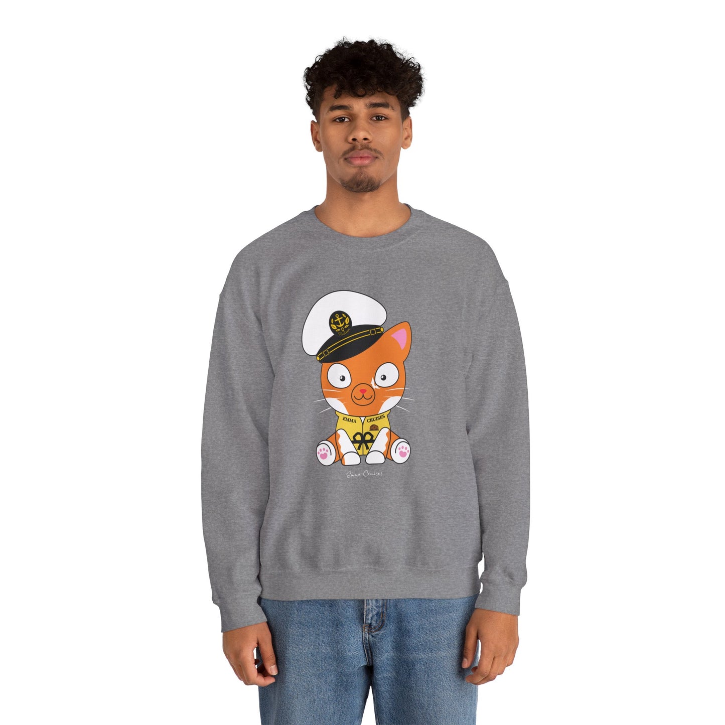 Captain Hudson v2 - UNISEX Crewneck Sweatshirt