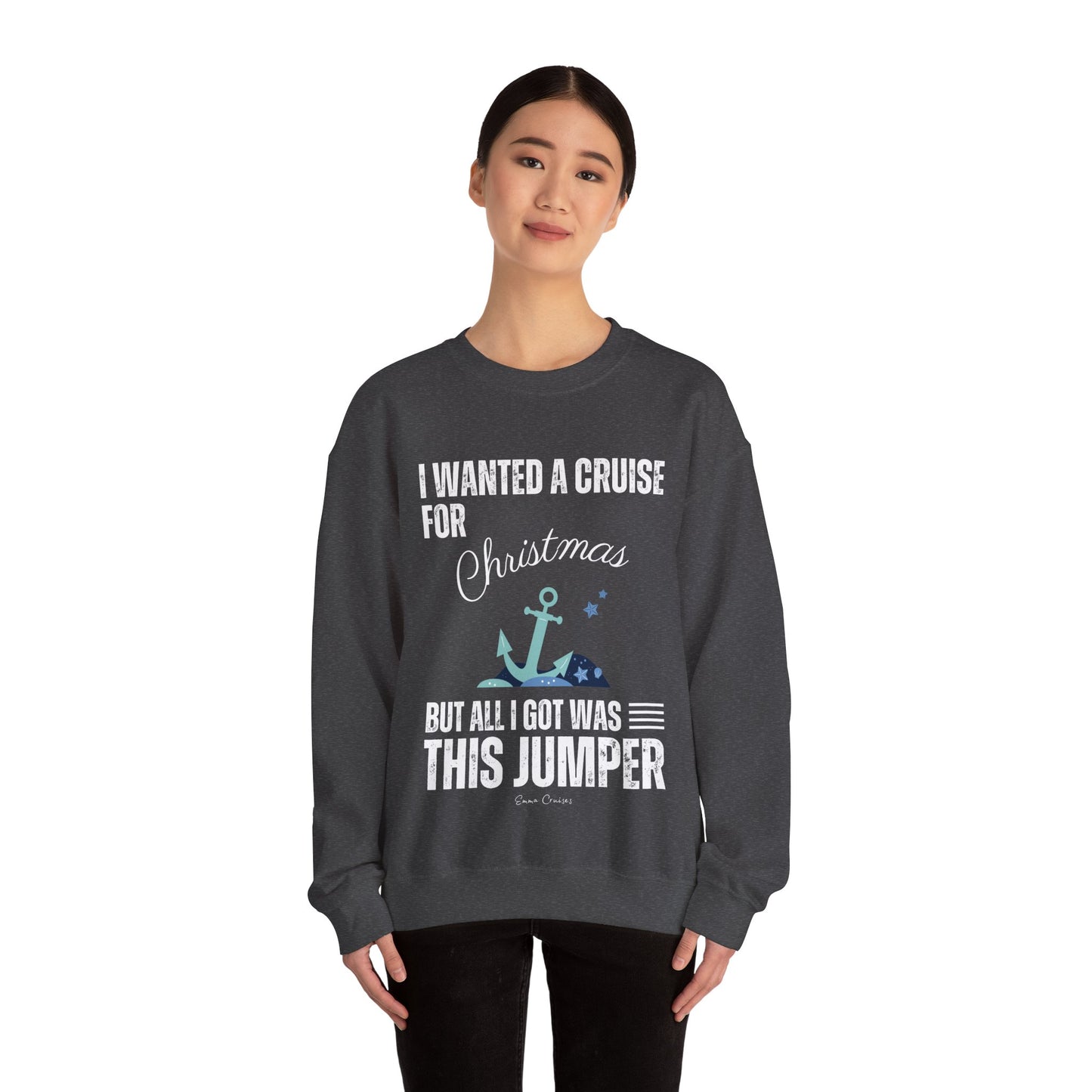 Quería un crucero para Navidad - Sudadera UNISEX Crewneck