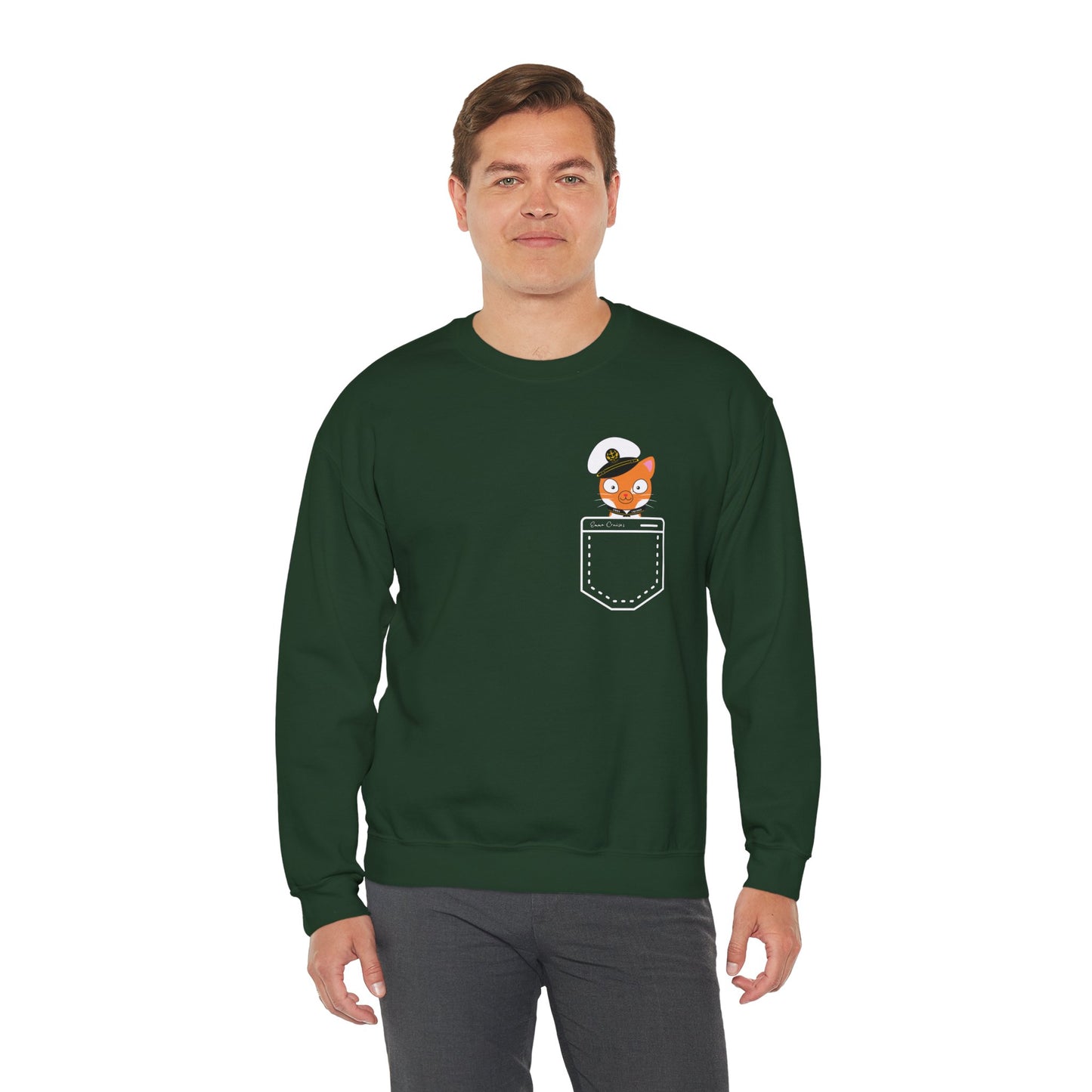 Captain Hudson in Your Pocket - UNISEX Crewneck Sweatshirt