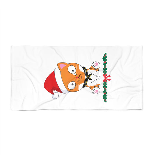 Christmas Captain Hudson - Beach Towel