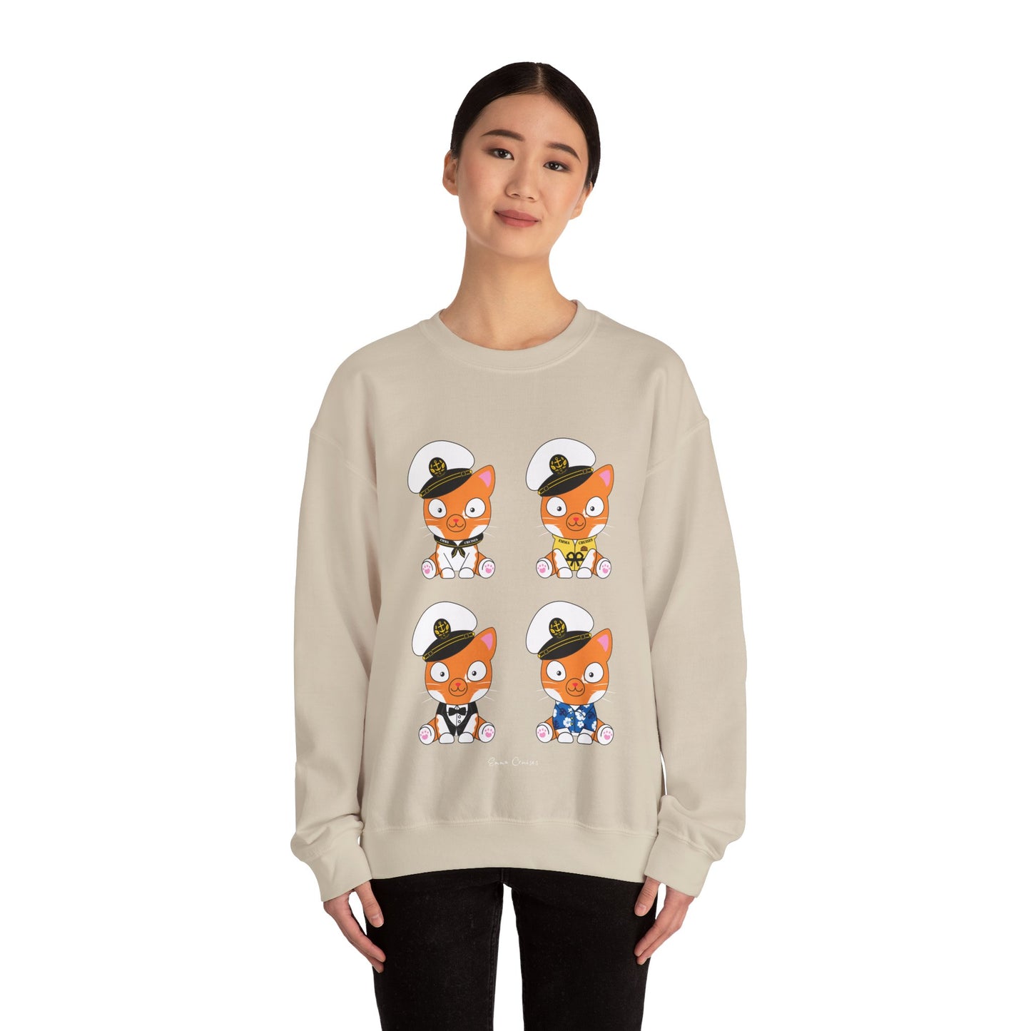 Captain Hudson v1-4 - UNISEX Crewneck Sweatshirt (UK)