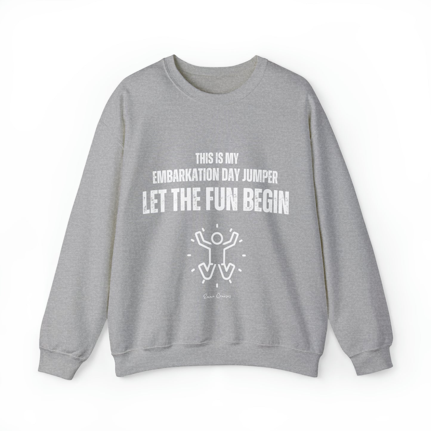 This is My Embarkation Day Jumper - UNISEX Crewneck Sweatshirt (UK)