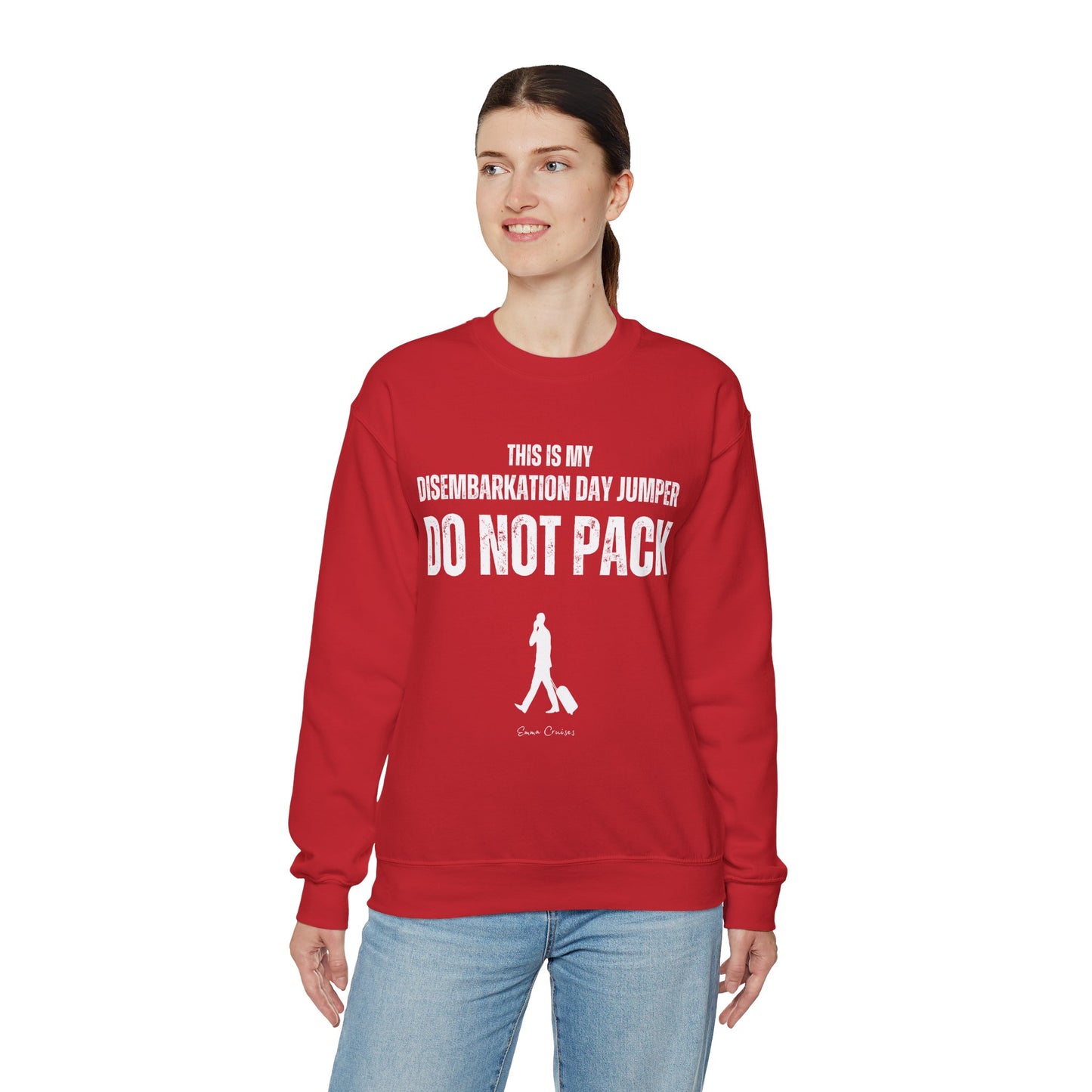 This is My Disembarkation Day Jumper - UNISEX Crewneck Sweatshirt