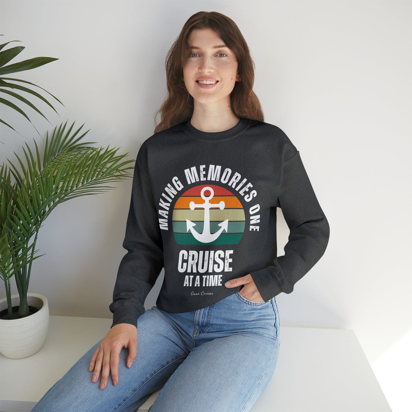 Making Memories One Cruise at a Time - UNISEX Crewneck Sweatshirt (UK)