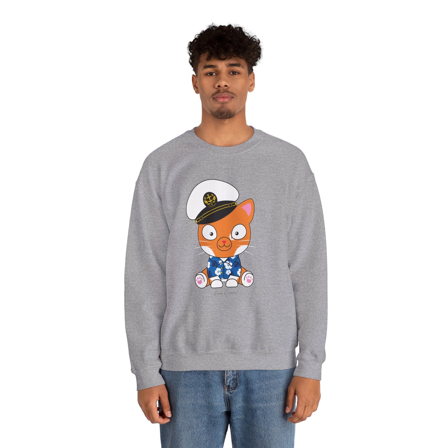 Captain Hudson v4 - UNISEX Crewneck Sweatshirt (UK)