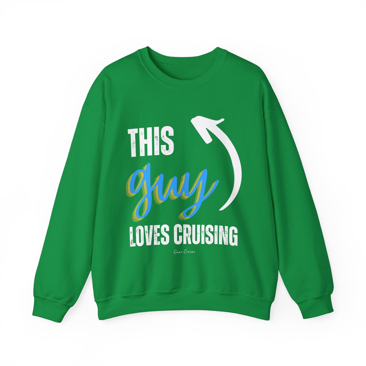 This Guy Loves Cruising - UNISEX Crewneck Sweatshirt (UK)