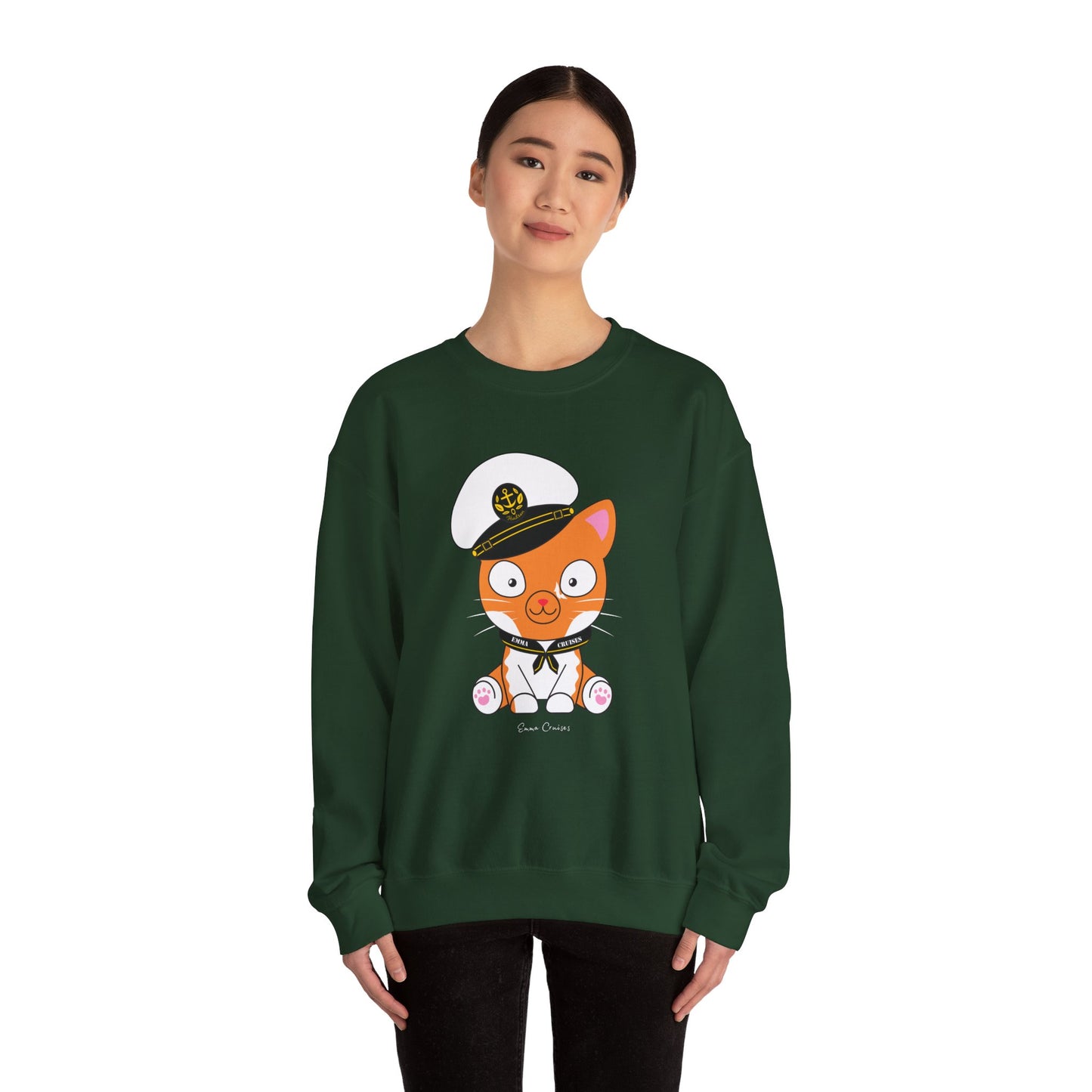 Captain Hudson v1 - UNISEX Crewneck Sweatshirt