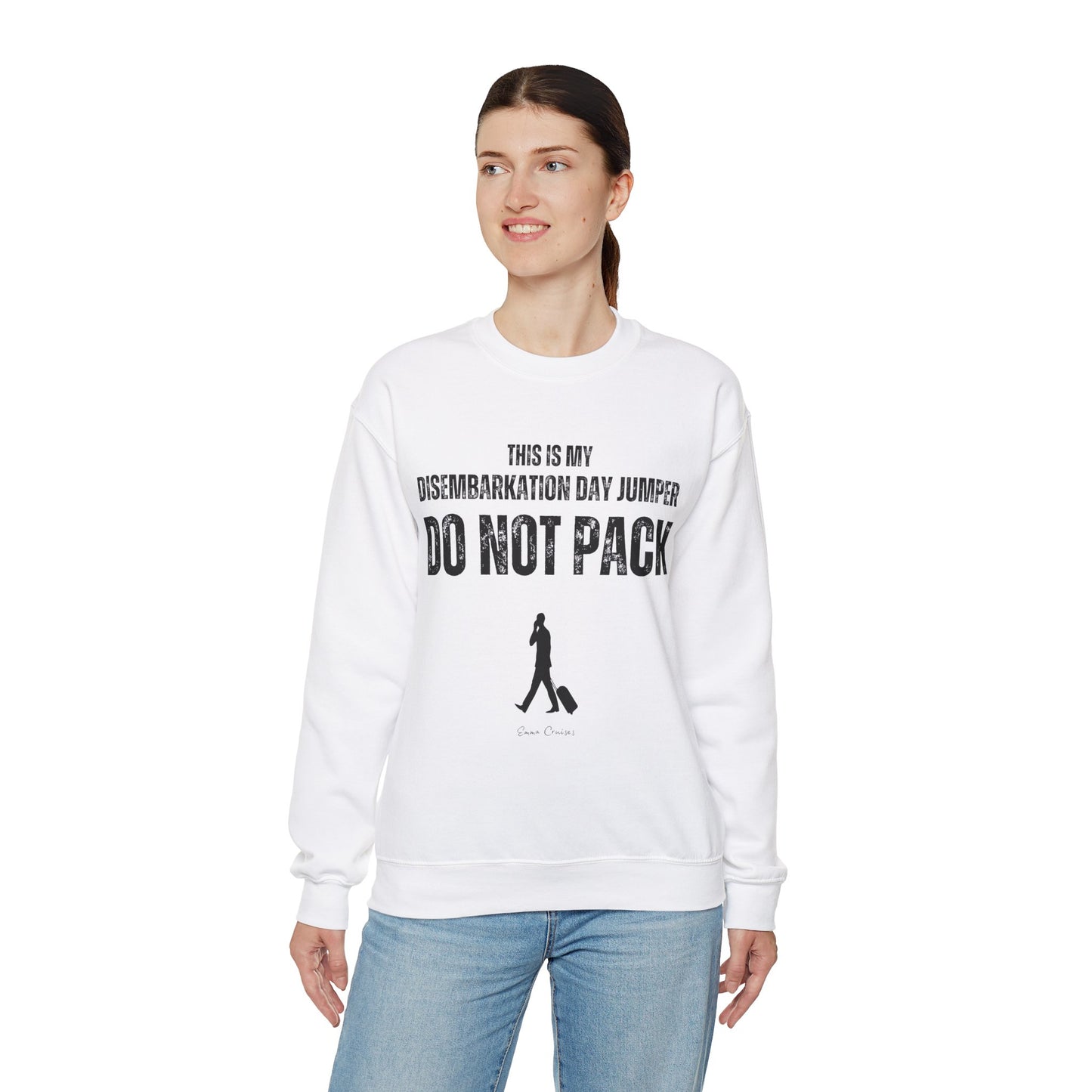 This is My Disembarkation Day Jumper - UNISEX Crewneck Sweatshirt (UK)