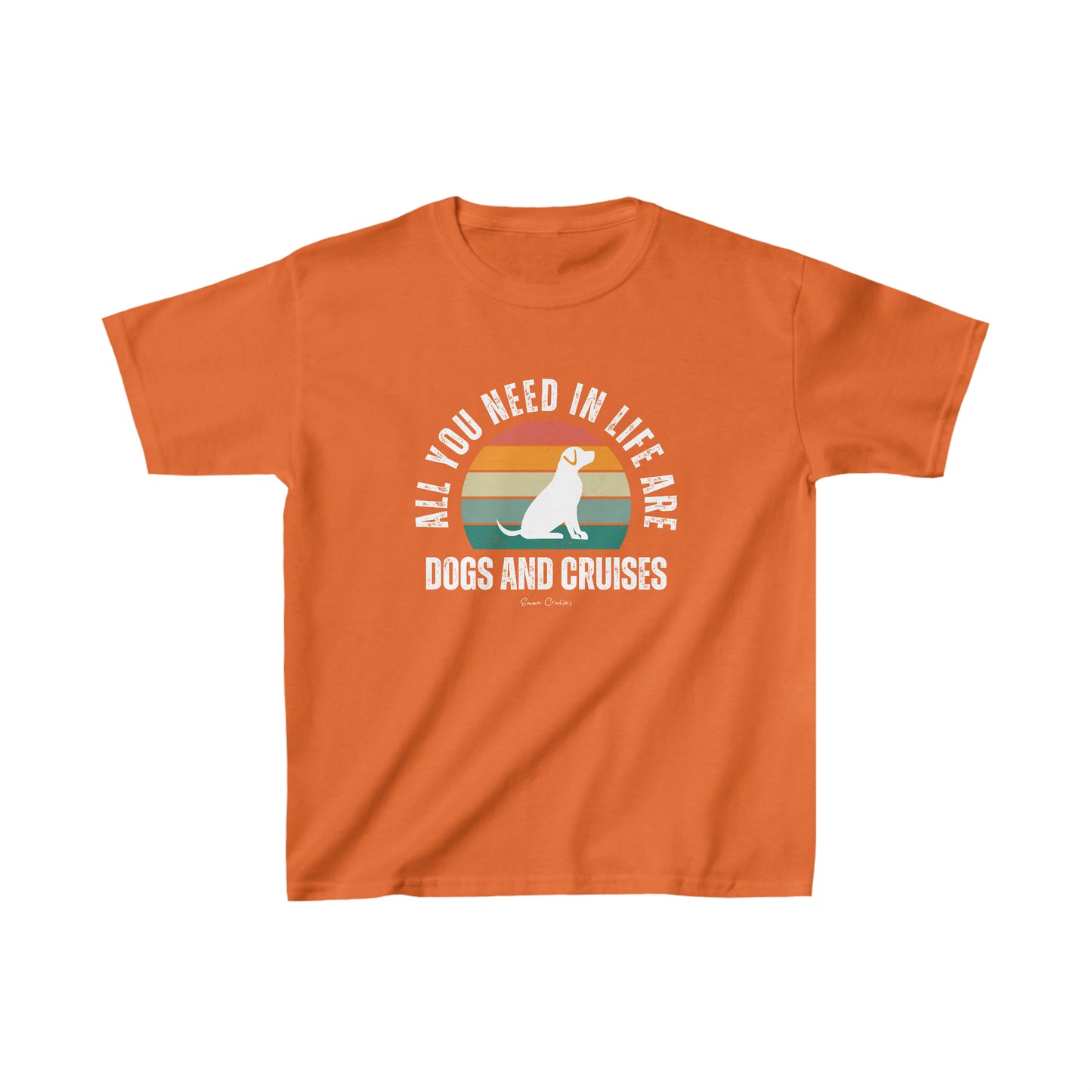 Dogs and Cruises - Kids UNISEX T-Shirt