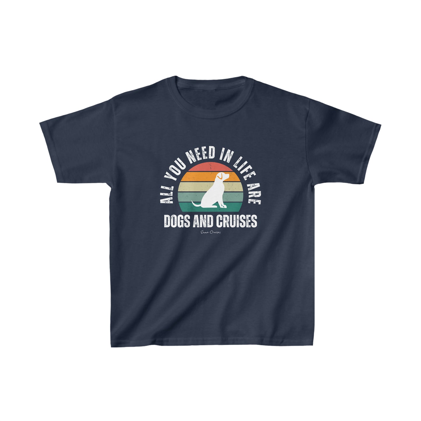 Dogs and Cruises - Kids UNISEX T-Shirt