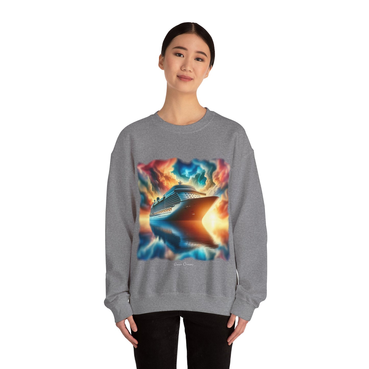 Sunset Cruise - UNISEX Crewneck Sweatshirt